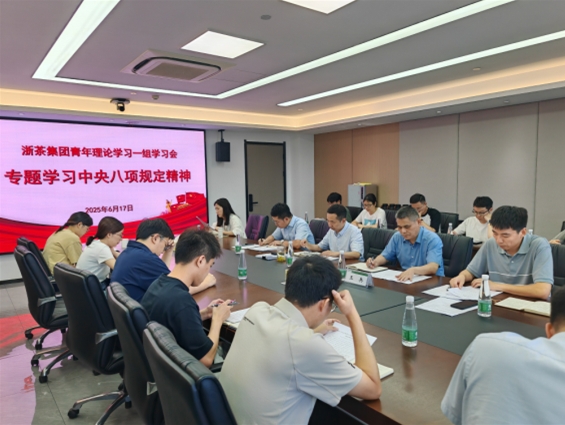 华亿(中国)一站式服务平台青年理论学习一组举行专题学习会